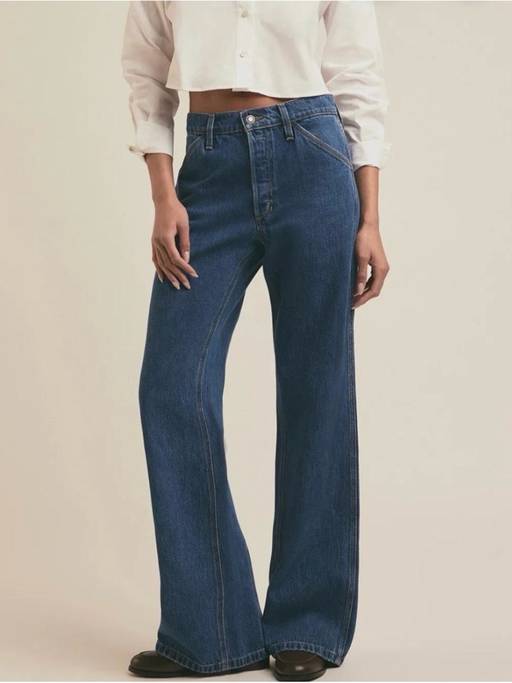 Favorite Daughter Olympia Wide Leg Jeans